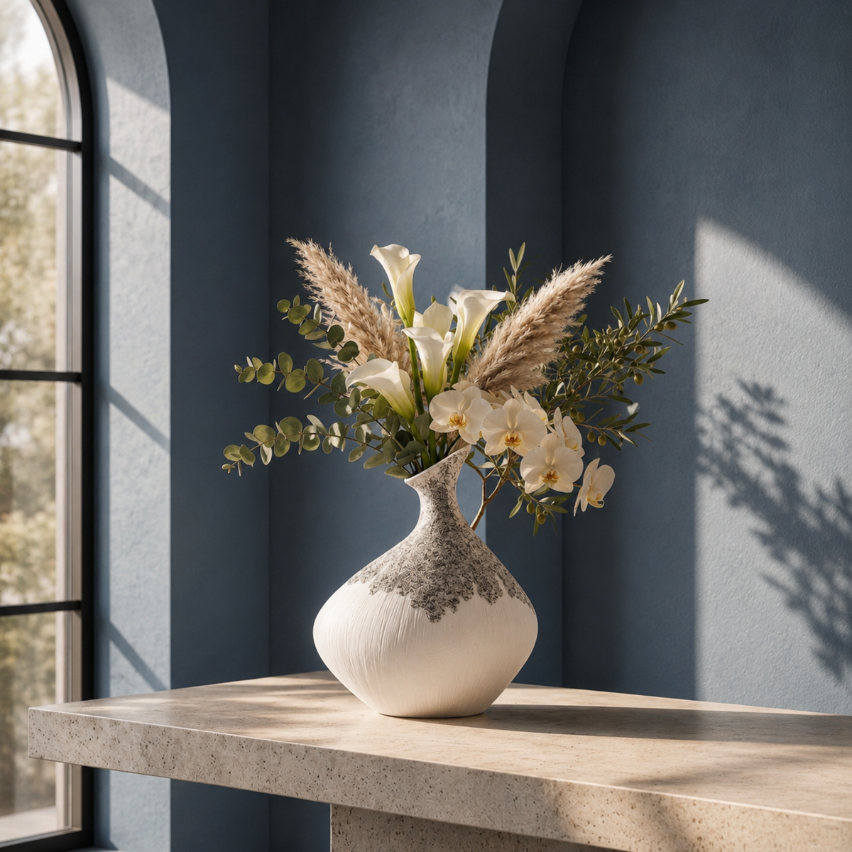 Artistic Nordic Ceramic Vases