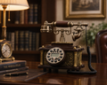 Vintage Luxury Functional Telephone – 10 × 10 Inch
