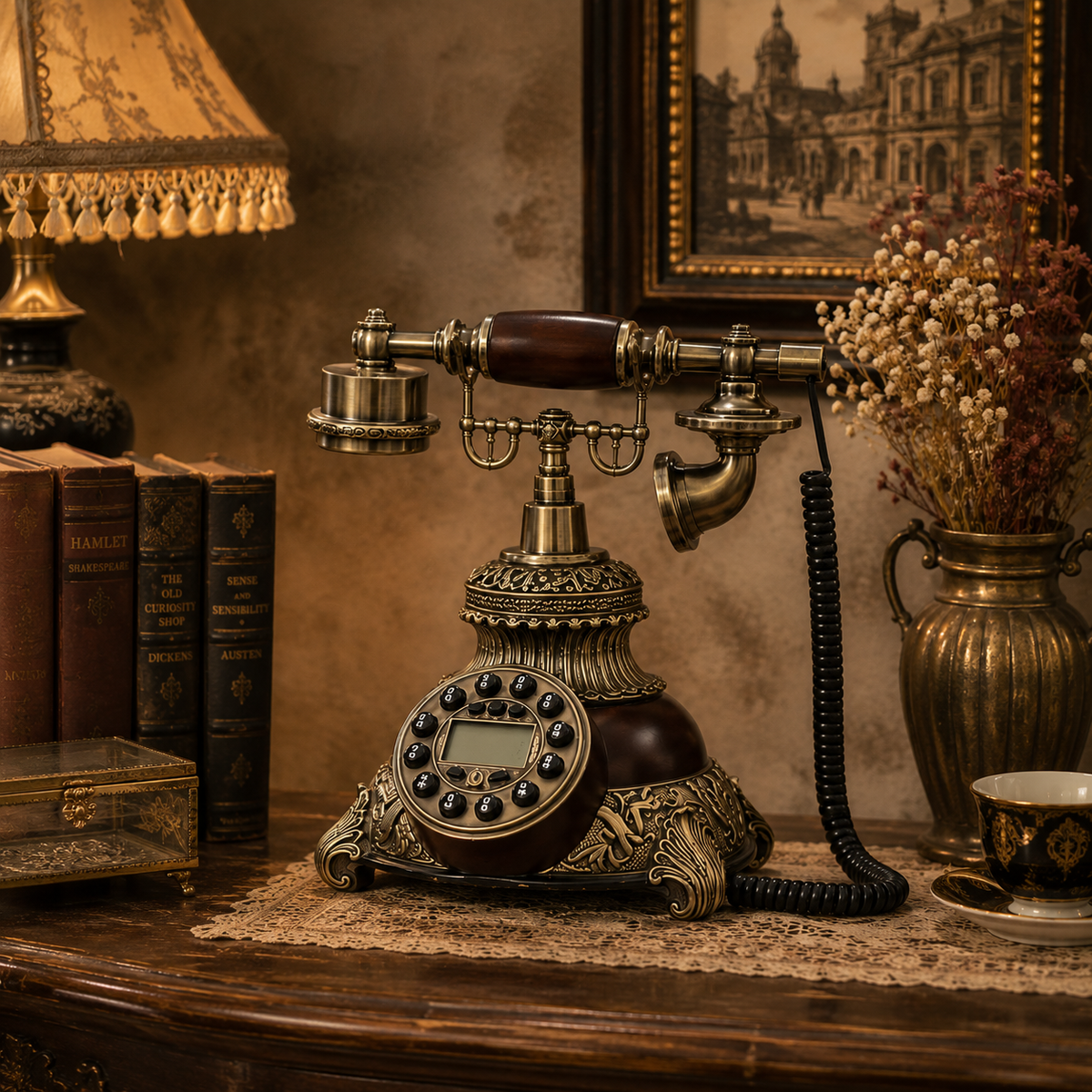 Heritage Vintage Functional Telephone — Timeless Edition