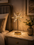 Crystal Bloom LED Table Lamp Pair – Elegant Ambient Accent Light
