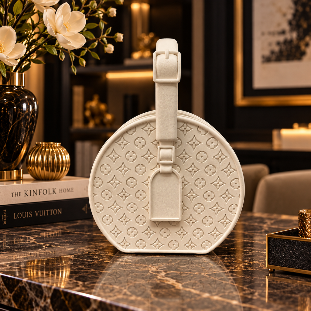 Ivory Atelier Handbag Vase
