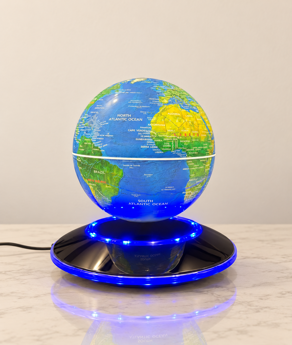 Magnetic Levitating Globe Lamp – Floating LED World Globe