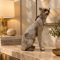 Sculpted Leopard Décor Figurine – Luxury Statement Accent