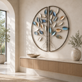 Verdant Harmony Metal Wall Art